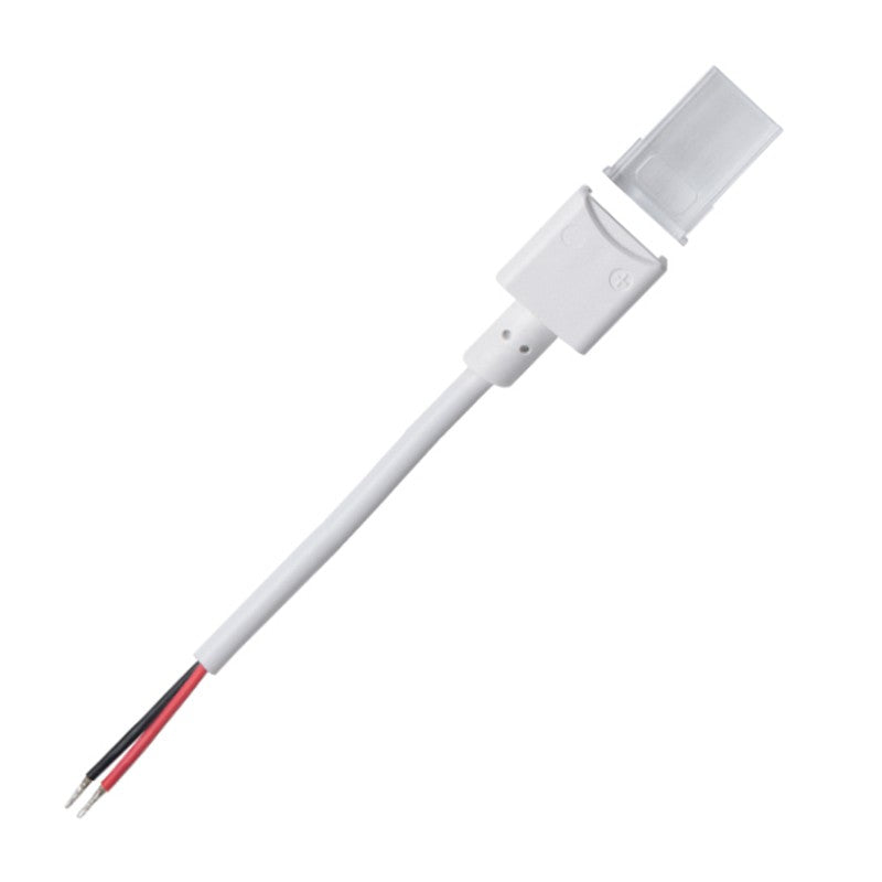 Conector inicio tira LED estanco 10mm - 2 pines - IP68