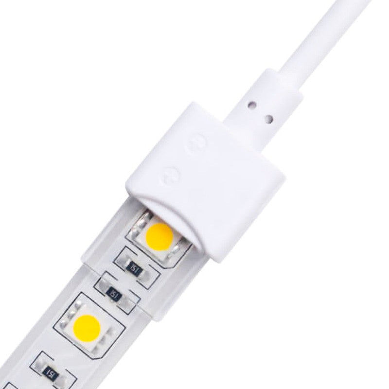 Conector inicio tira LED estanco 10mm - 2 pines - IP68