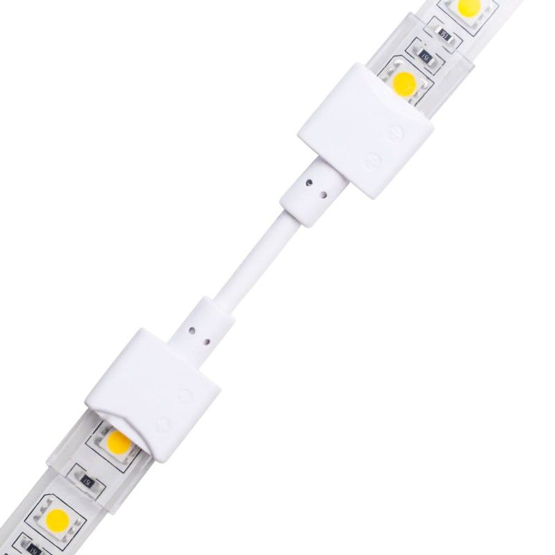 Conector tira LED estanco con cable - 2 pines - Tira 10 mm - IP68