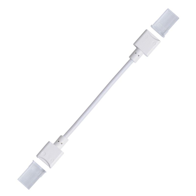 Conector tira LED estanco con cable - 2 pines - Tira 10 mm - IP68