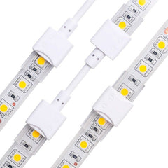 Conector tira LED estanco con cable - 2 pines - Tira 10 mm - IP68