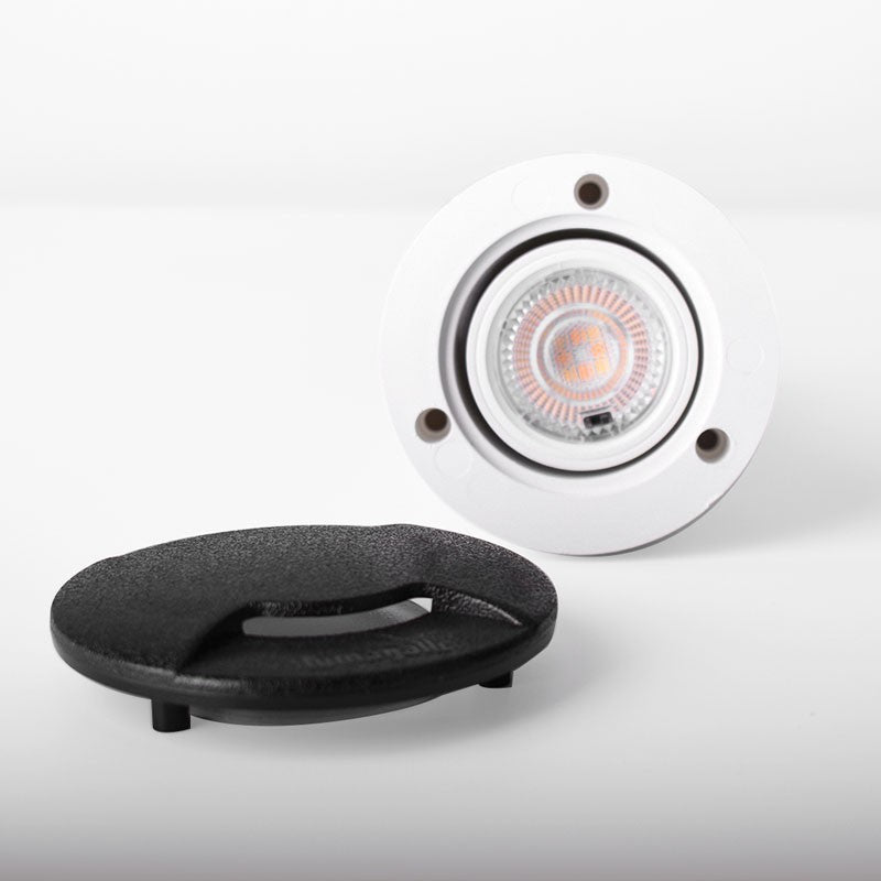 Foco empotrable en suelo LED FUMAGALLI CECI 90 2L GU10 3.5W