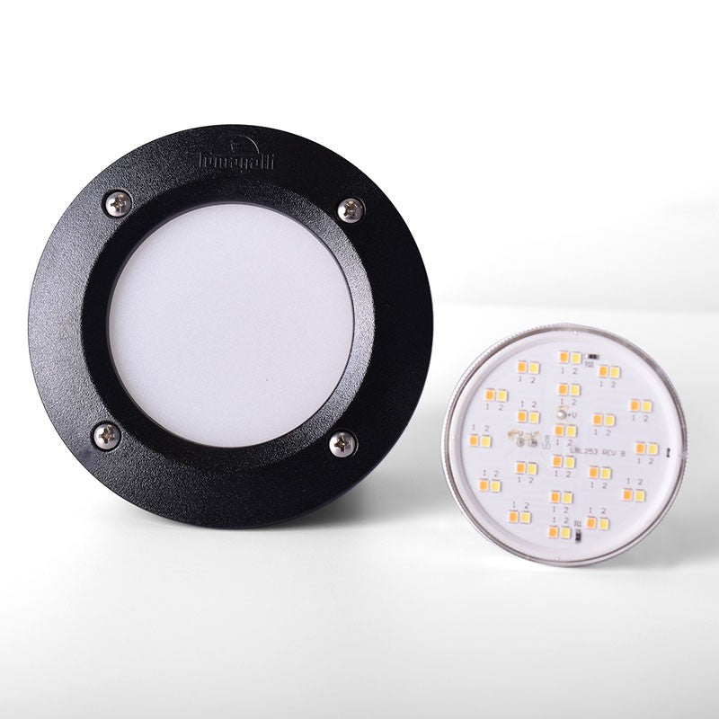Baliza empotrable LED FUMAGALLI "LETI 100 ROUND" GX53 - 3W - IP66