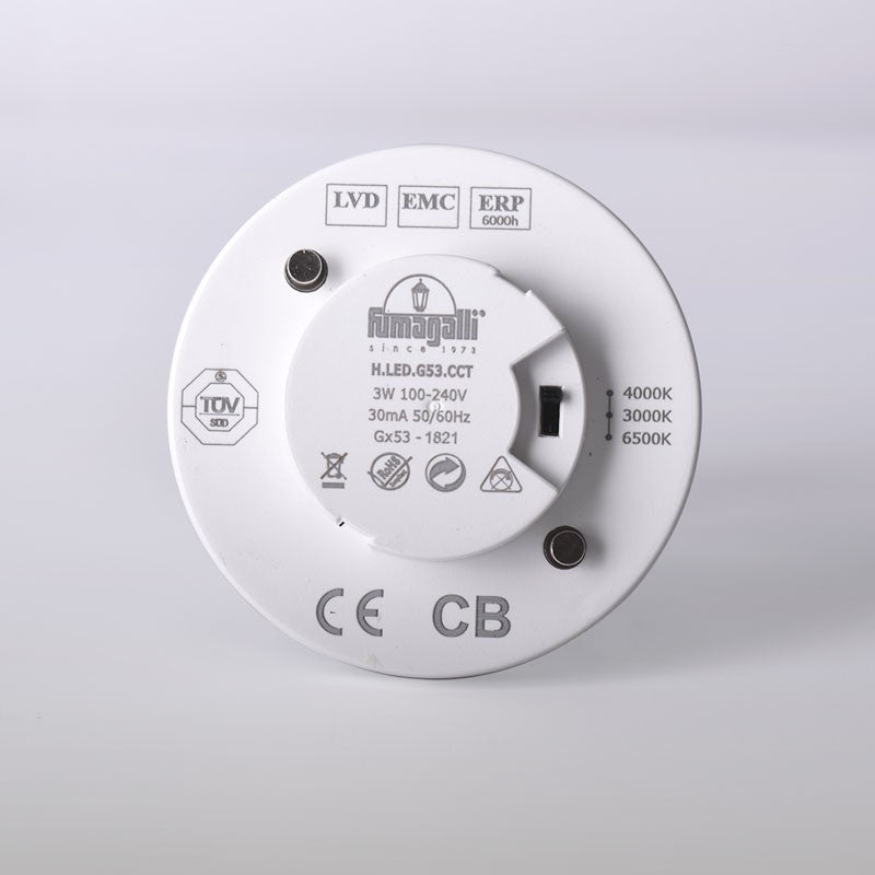 Baliza empotrable LED FUMAGALLI "LETI 100 ROUND" GX53 - 3W - IP66