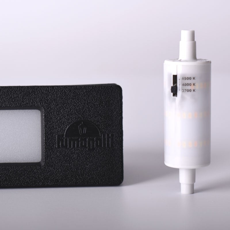 Baliza exterior LED empotrable pared Fumagalli "Nina 150" 3.5W -  IP55 - R7S - CCT
