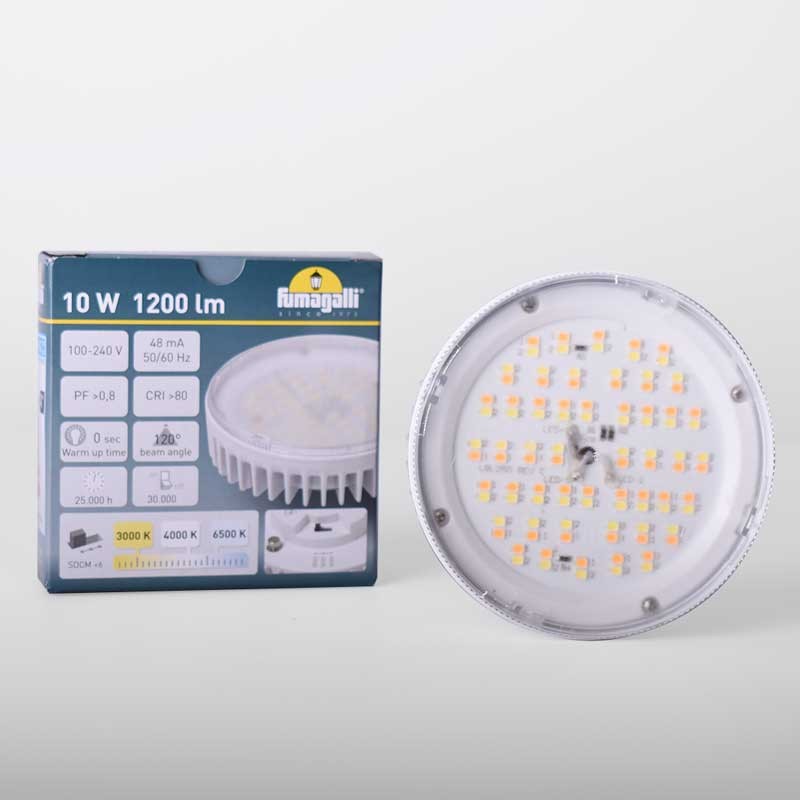 Bolardo para caminos LED FUMAGALLI "ESTER 800" - GX53 - 10W - CCT