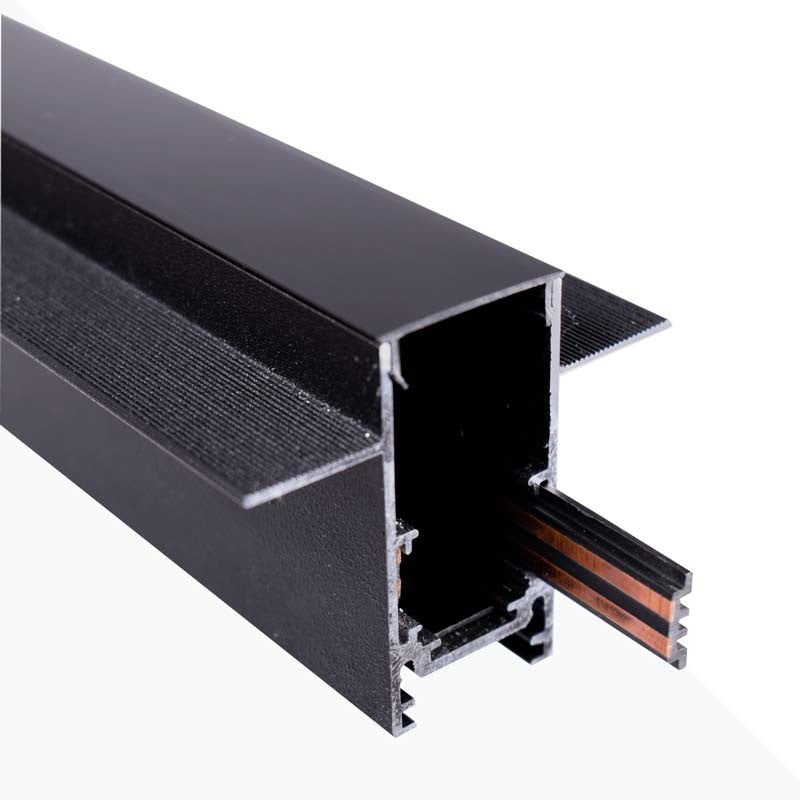 Carril magnético 20mm empotrable 48V - 1 metro