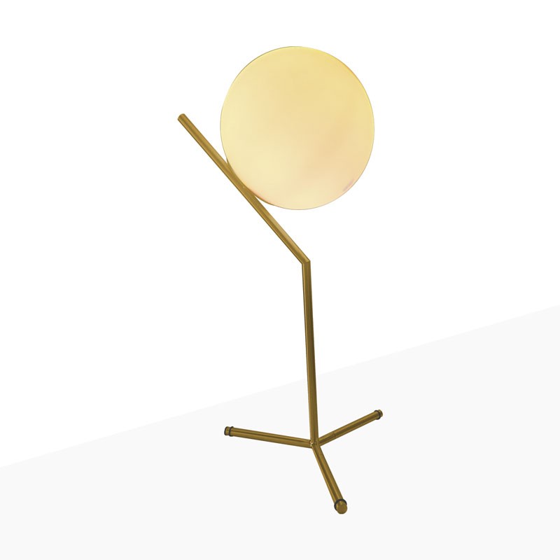 Lámpara de mesa bola cristal "NOLA" - E27 - Ø 16cm