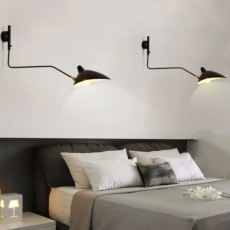 Aplique de pared de diseño "Millan" - E27