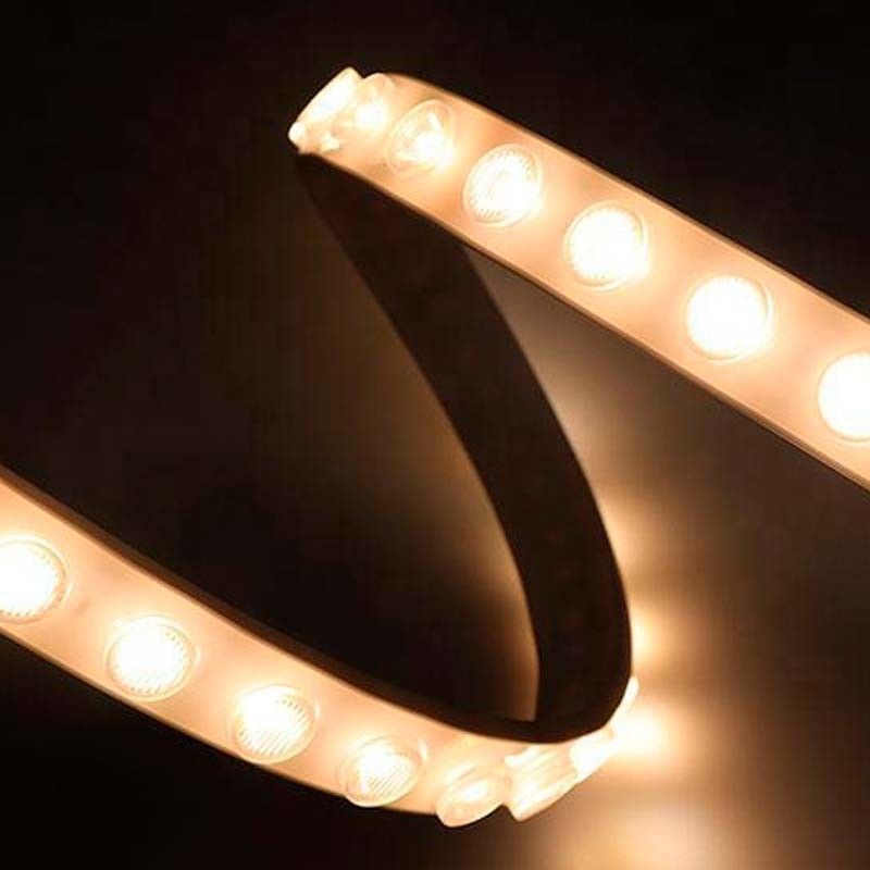 Bañador LED flexible monocolor 24V DC - 5 metros - 2700K - IP67
