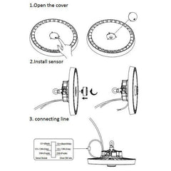 Controlador DALI regulable para las campanas LED B8137-B8138
