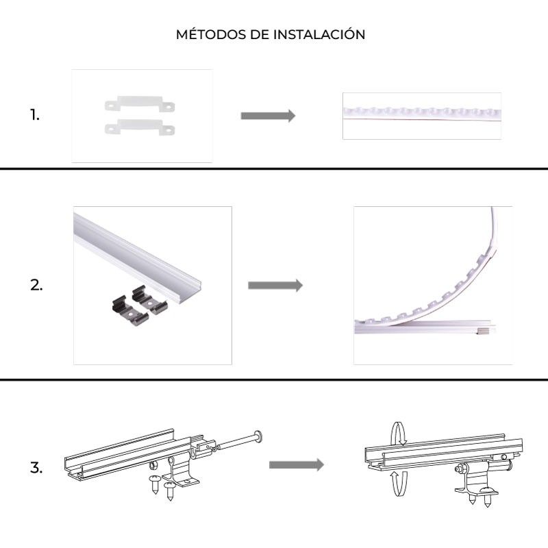 Bañador LED flexible RGB 24V DC - 5 metros - IP67