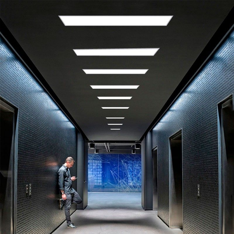 Pack de 10 paneles LED slim 120X30 cm -  Driver Philips - 44W - UGR19 - IP40