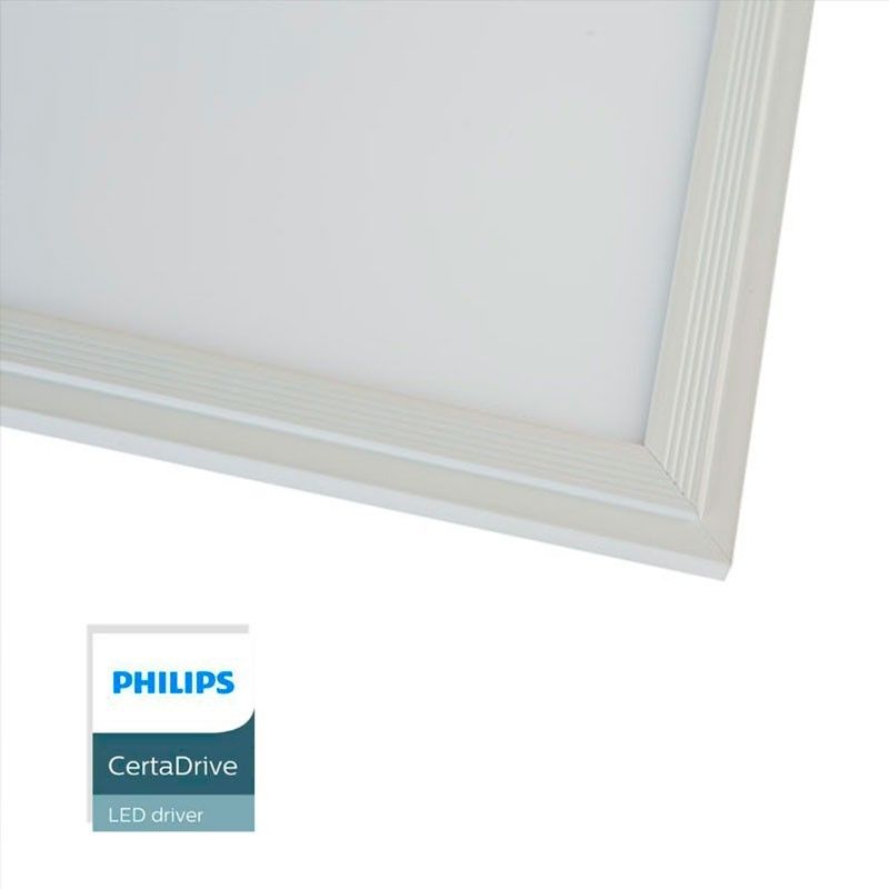 Pack de 10 paneles LED slim 120X30 cm -  Driver Philips - 44W - UGR19 - IP40