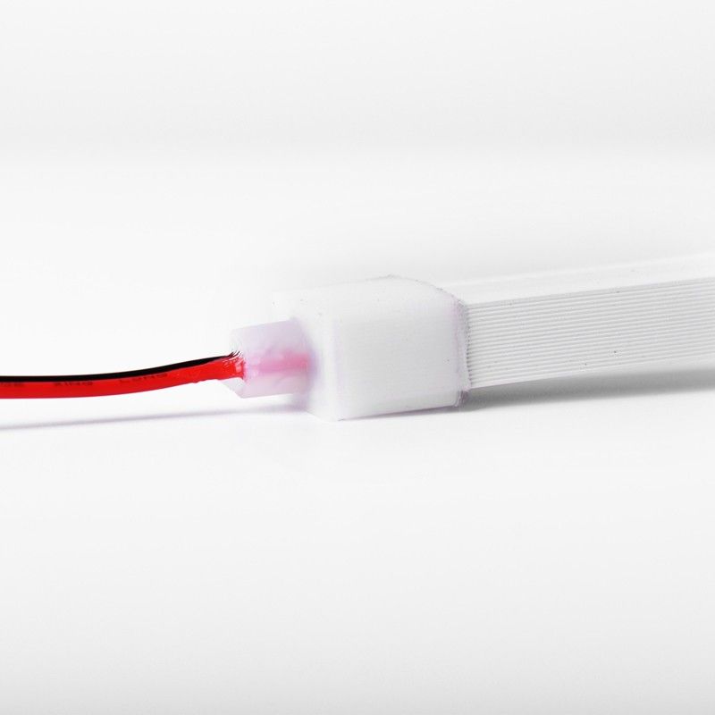 Neón LED flexible 24V DC - 10x18mm - 10 metros - Kit completo - 11W/m - IP67 - Curvatura lateral