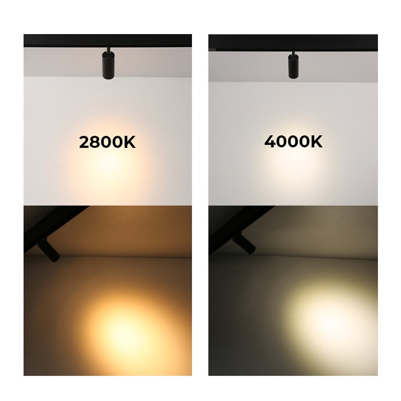Foco LED para carril magnético 48V - 6W