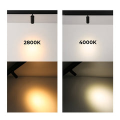 Foco LED para carril magnético 48V - 18W