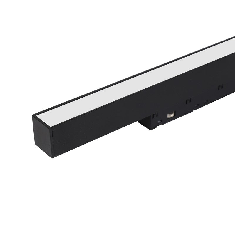 Luminaria lineal LED opal para carril magnético 48V - 10W