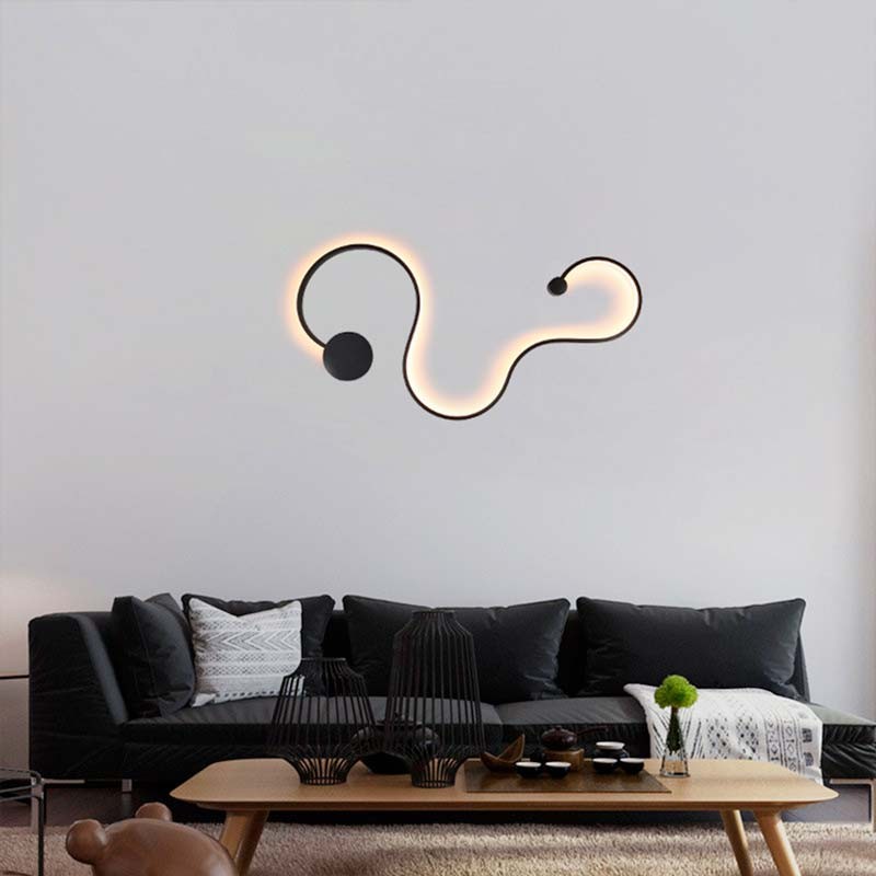 Aplique de pared moderno "WAVE" - 40W - 2800K