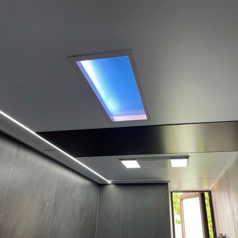 Panel LED "SMART Blue Skylight" - Efecto cielo - Daylight - 100W - 120x30cm