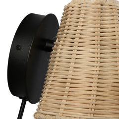 Aplique de pared de mimbre "BLIND"