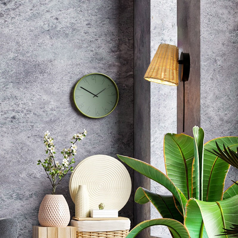 Aplique de pared de mimbre "BLIND"