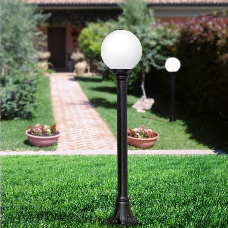 Farola exterior Fumagalli LED "GLOBO MIZAR/G250" 8.5W E27 - CCT