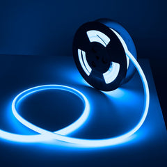 Neón LED flexible RGB 24V DC- 12X12mm - 10 metros - Kit completo - 11W/m - IP67 - Curvatura vertical