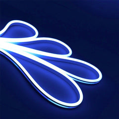 Neón LED flexible RGB 24V DC - 13X6mm - 5 metros - Kit completo - 11W/m - IP67 - Curvatura lateral