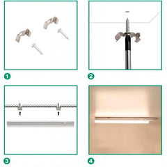 Regleta LED bajo mueble T5 - 150 cm - 18W opal - CCT