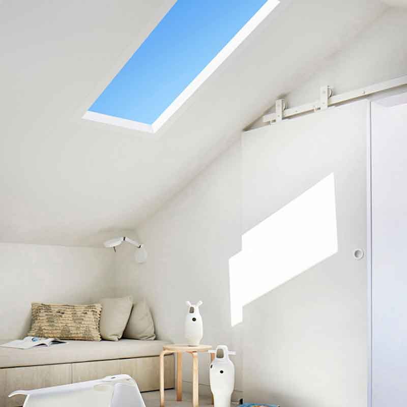 Panel LED "Blue Skylight" efecto cielo - Daylight - 95W - 120x30cm