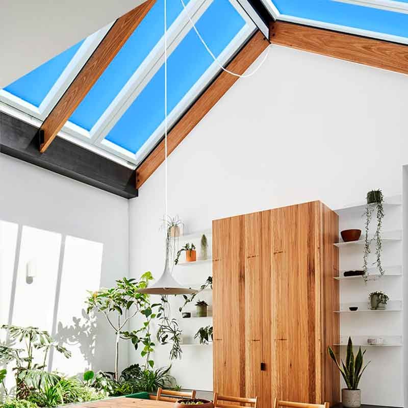 Panel LED "Blue Skylight" efecto cielo - Daylight - 95W - 120x30cm