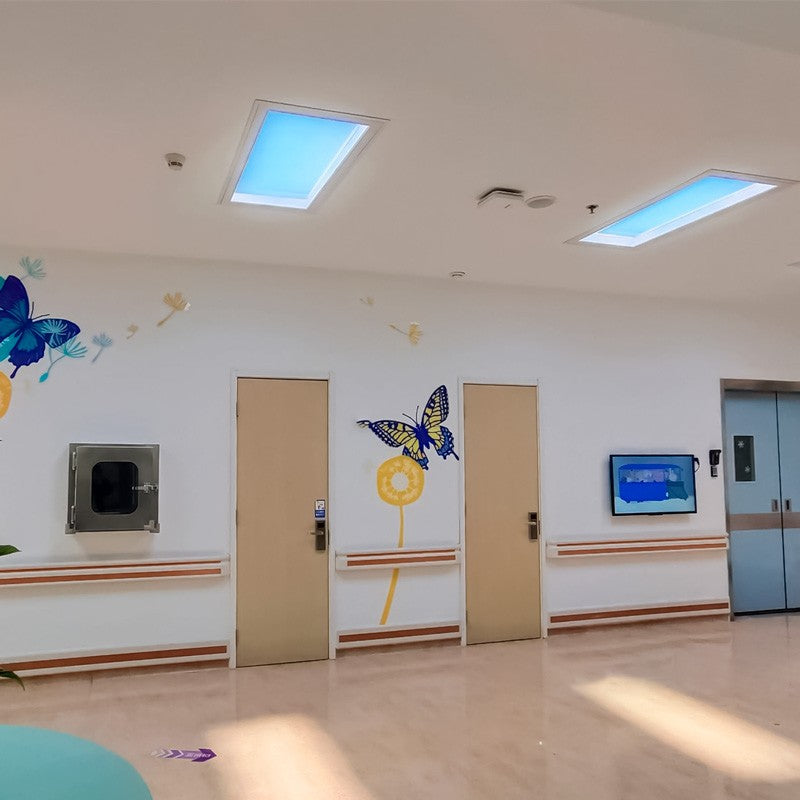 Panel LED "Blue Skylight" efecto cielo - Daylight - 95W - 120x30cm