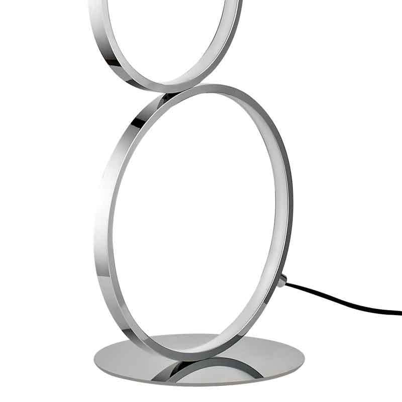 Lámpara de pie LED de aluminio "NATALIE" - 30W - Luz cálida