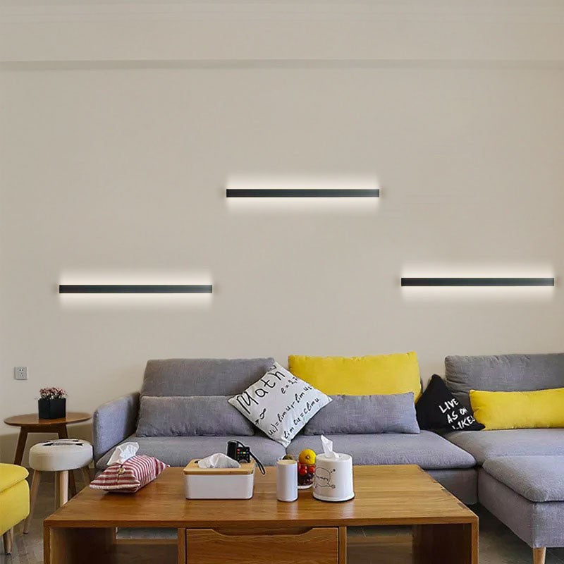 Aplique lineal de pared LED integrado - 13W - 60cm - IP20
