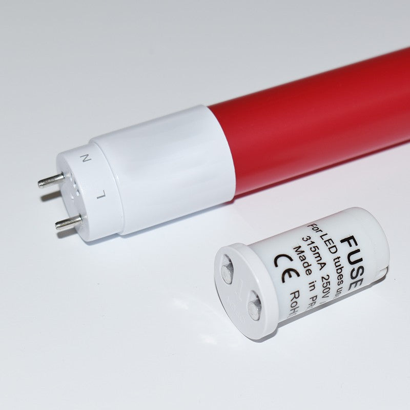 Tubo LED T8 60cm de colores - 9W