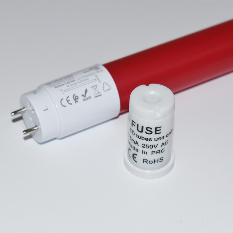 Tubo LED T8 60cm de colores - 9W