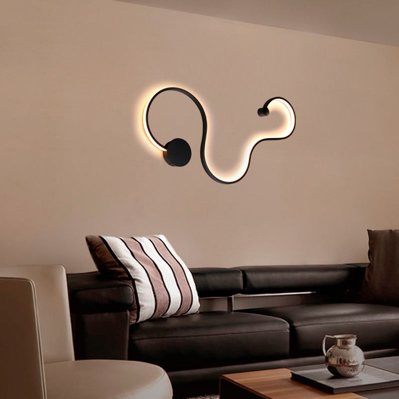 Aplique de pared moderno "WAVE" - 40W - 2800K