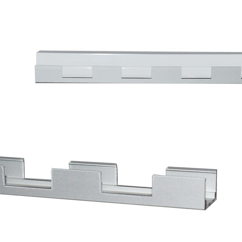 Perfil flexible de aluminio 16x10 mm para fundas de silicona - 2 metros