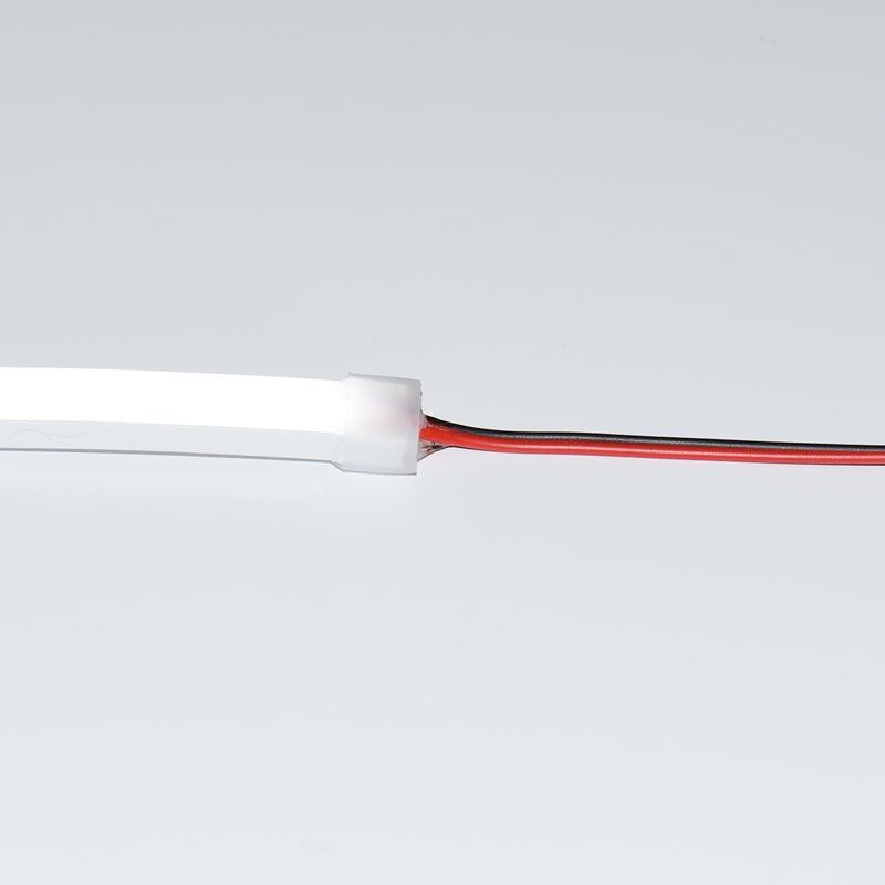 Neón LED flexible 24V DC - 5x11mm - 5 metros - Kit completo - 11W/m - 320ch/m - IP67 - Curvatura vertical