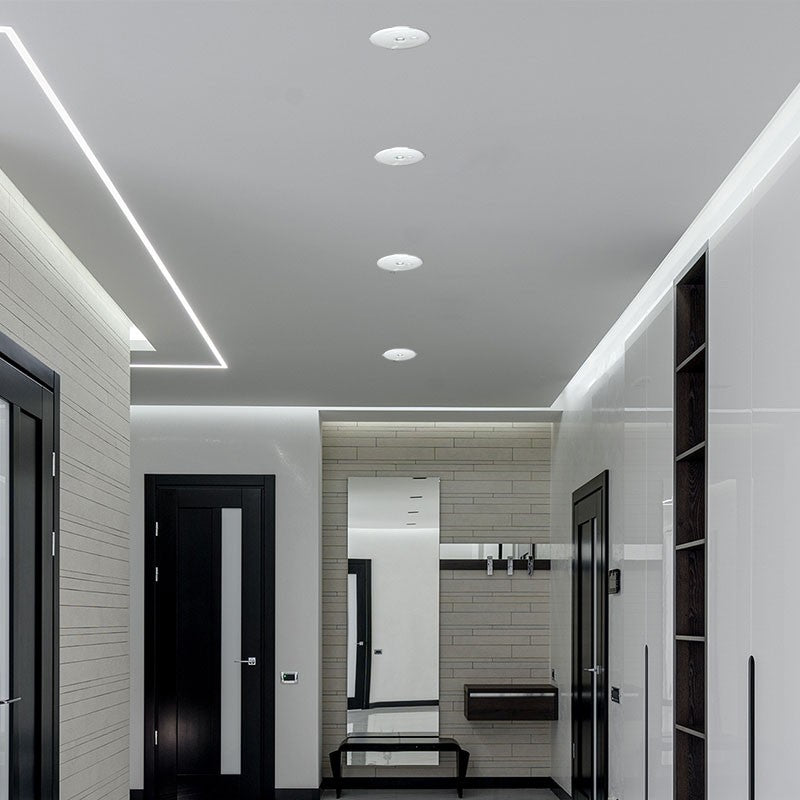 Luz de emergencia LED para empotrar 150lm 2,5W - 3 horas IP20