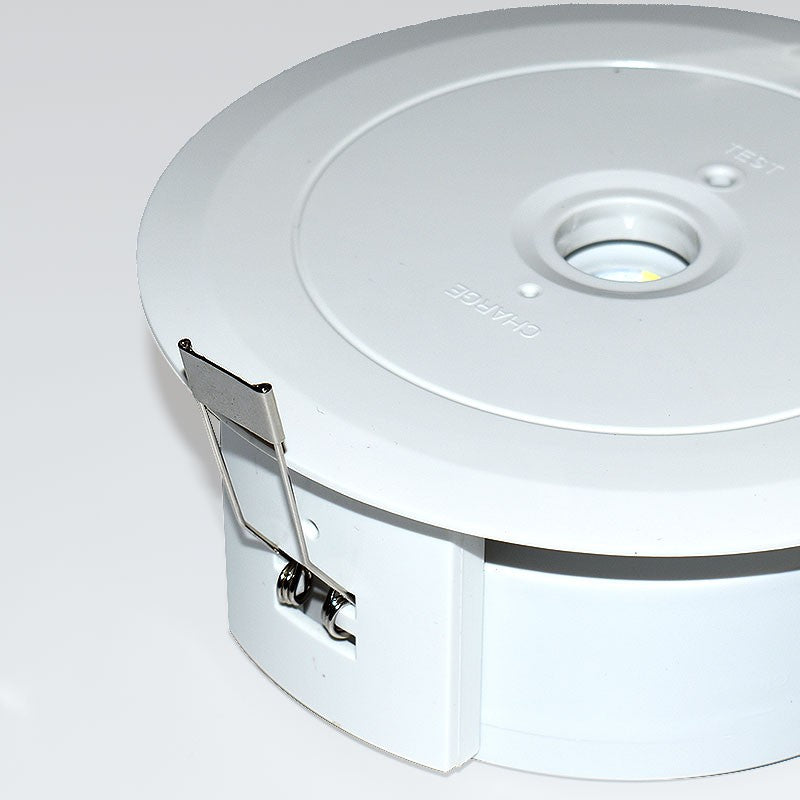 Luz de emergencia LED para empotrar 150lm 2,5W - 3 horas IP20