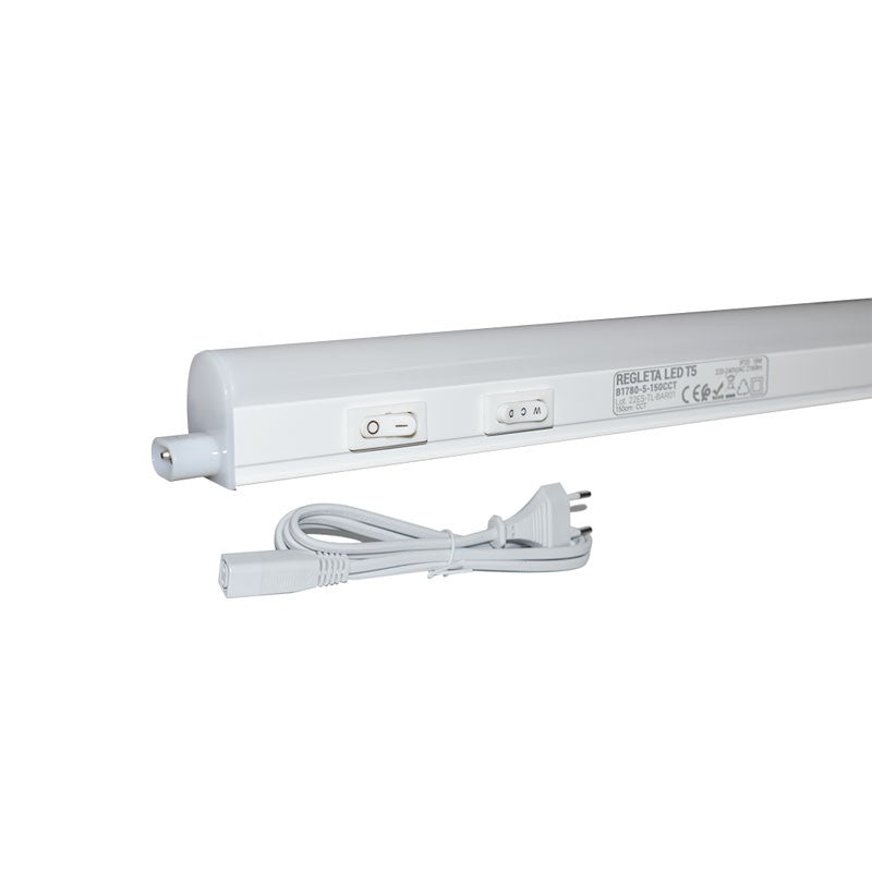 Regleta LED bajo mueble T5 - 150 cm - 18W opal - CCT