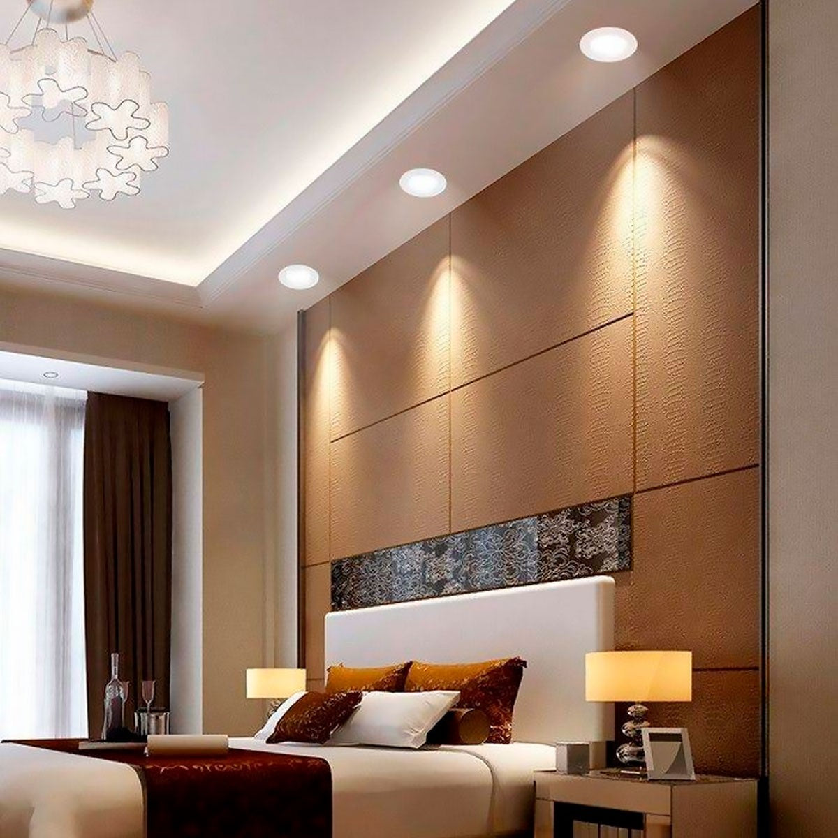 Downlight LED circular empotrable 20W - Corte Ø190mm