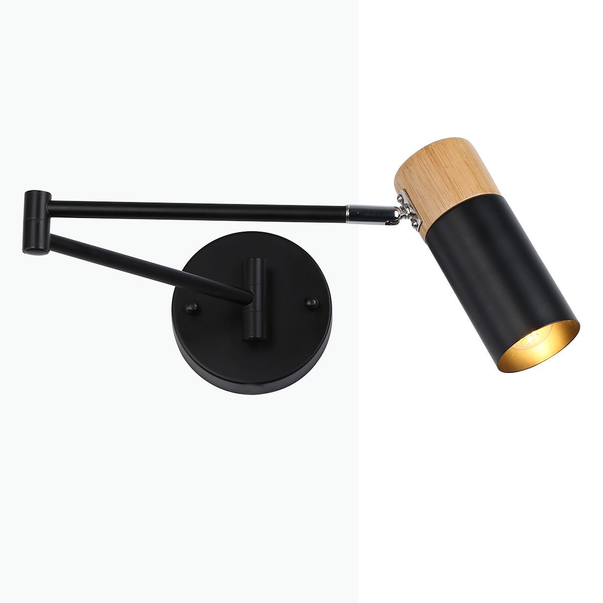 Aplique de pared nórdico extensible "LOGAN" - E27 G45