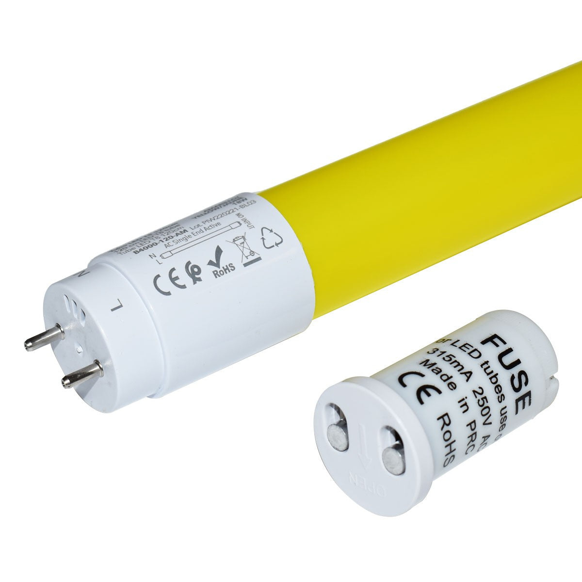 Tubo LED T8 120cm de colores -18 W