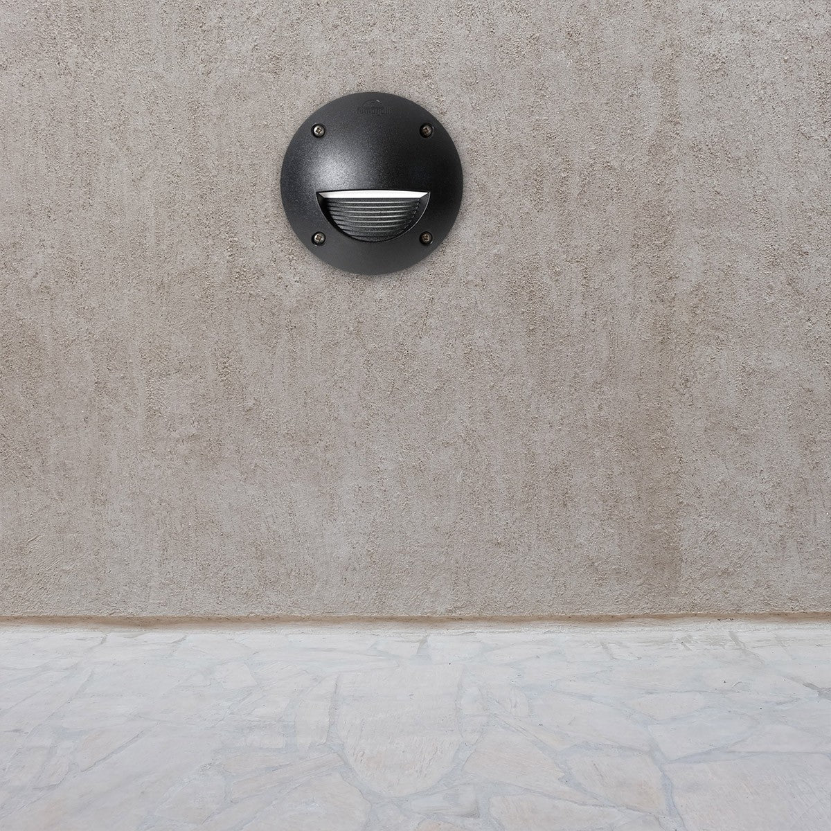 Baliza empotrable LED FUMAGALLI "LETI 100 ROUND-ST" GX53 - 3W - IP66