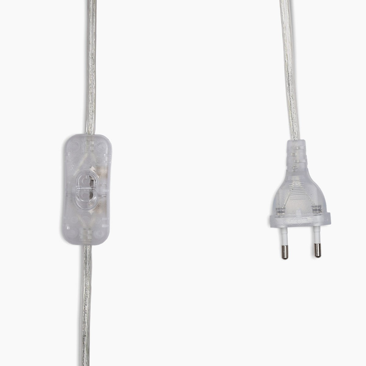 Aplique de pared de mimbre con enchufe "PANI"