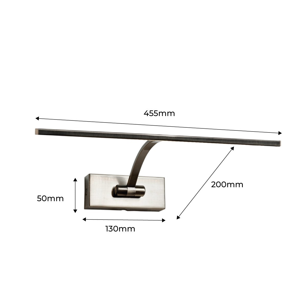 Aplique para cuadros LED "Babylon" - 8W - 45 cm