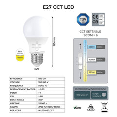 Estaca de jardín LED FUMAGALLI "AMELIA SPIKE" E27 - CCT - IP55